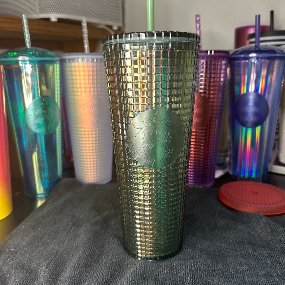 Starbucks Green Iridescent Tumbler